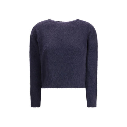 Max Mara Blue Polyamide Sweatshirt