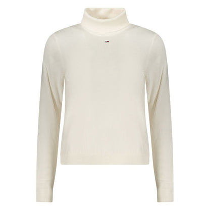 Tommy Hilfiger White Cotton Sweater