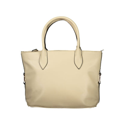 Laura Biagiotti Beige PVC Women Handbag
