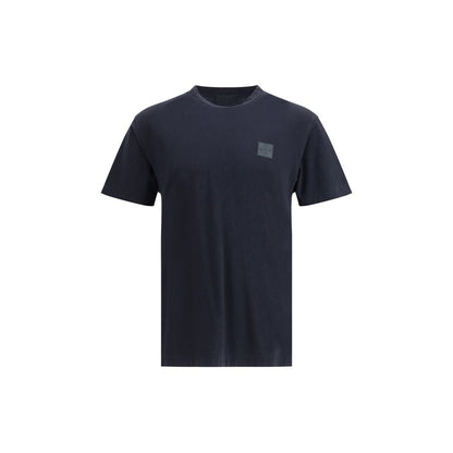 Stone Island Blue Cotton T-Shirt