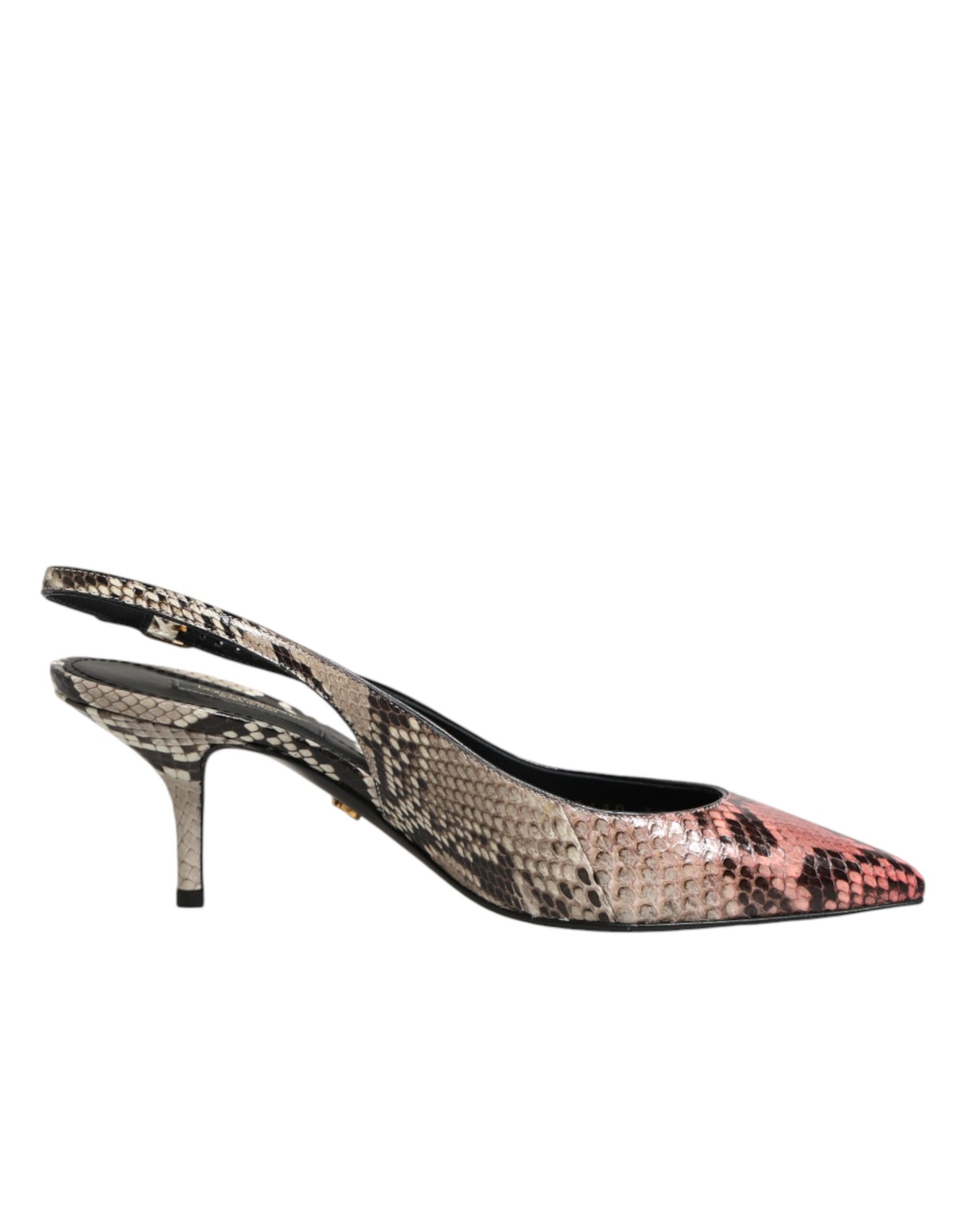 Dolce &amp; Gabbana Slingback-Pumps aus mehrfarbigem Leder