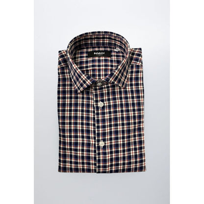 Baldinini Trend Multicolor Cotton Men Shirt