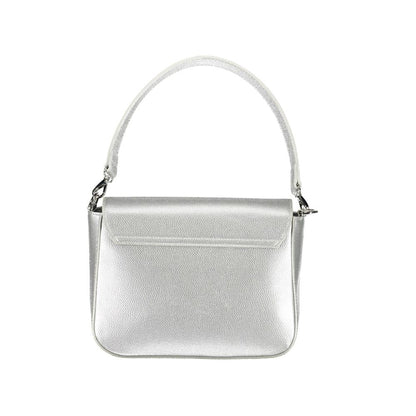 Mario Valentino Gray Polyethylene Handbag