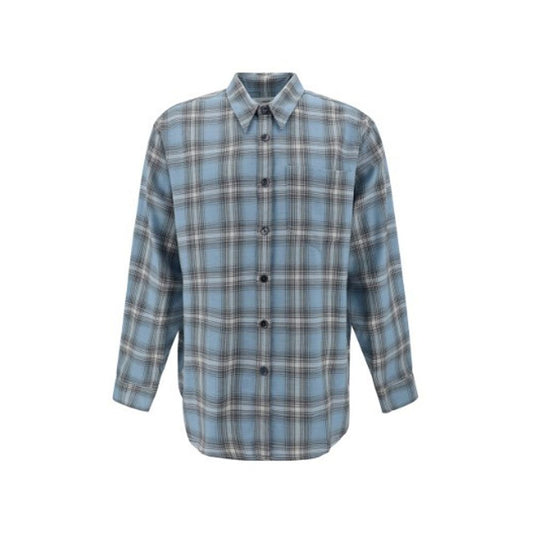 Ami Paris Blue Denim Shirt