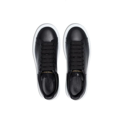 Alexander McQueen Black Calfskin Chunky Sneakers