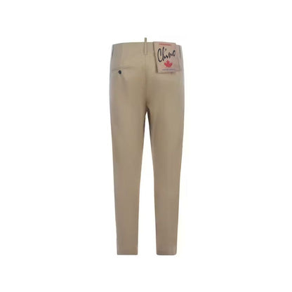 Dsquared² Beige Cotton Chino Pants