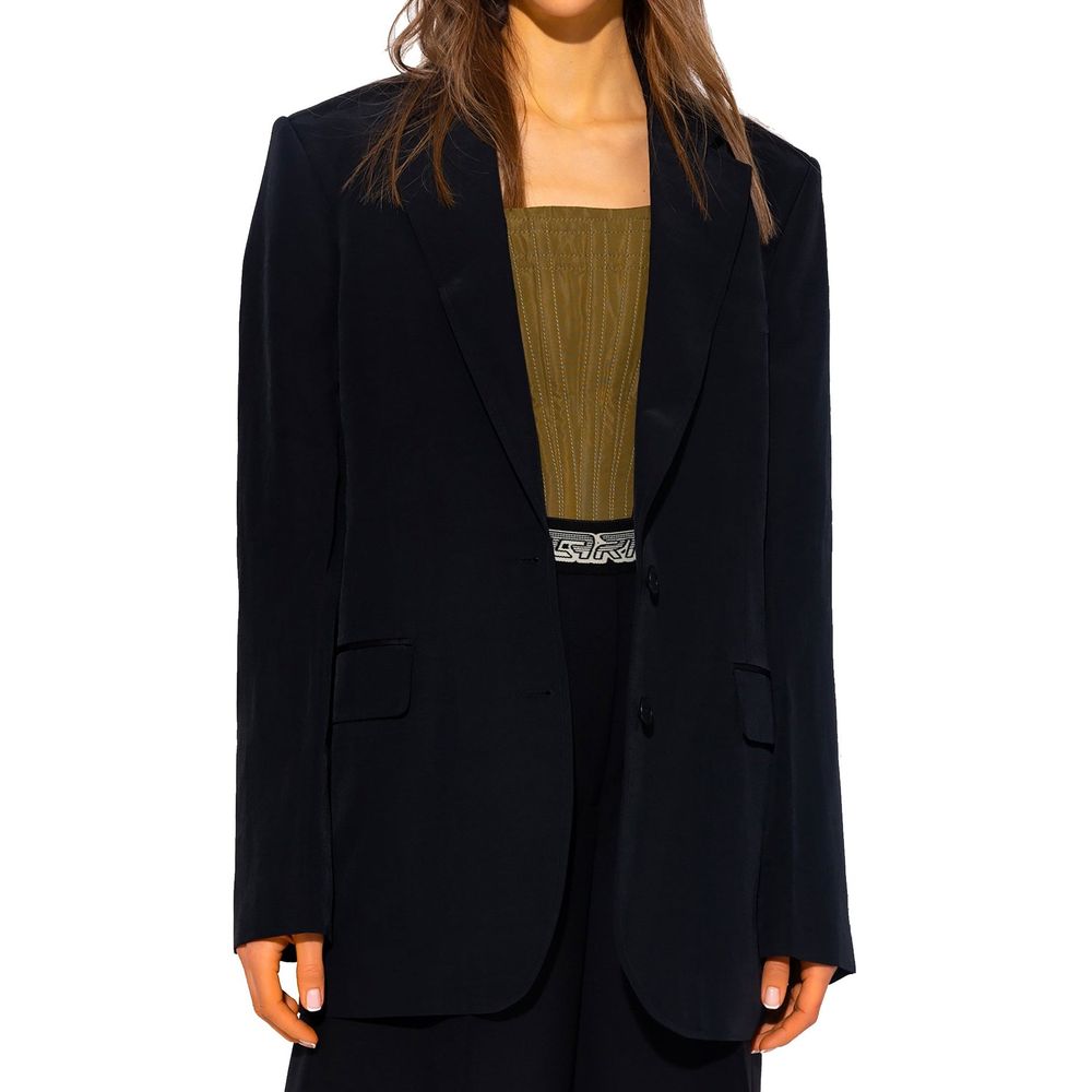 Stella McCartney Black Viscose Jackets And Coat