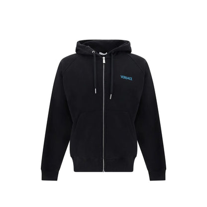 Versace Black Cotton Sweatshirt