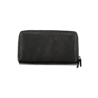 Mario Valentino Black Polyethylene Wallet