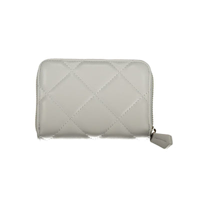 Mario Valentino Gray Polyethylene Wallet