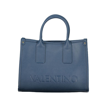Mario Valentino Blue Polyethylene Handbag