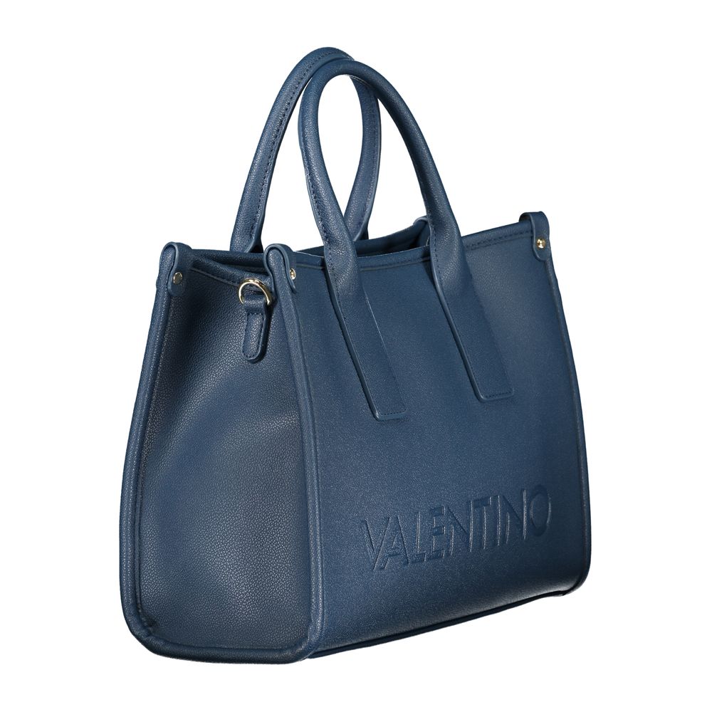 Mario Valentino Blue Polyethylene Handbag