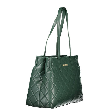 Mario Valentino Green Polyethylene Handbag