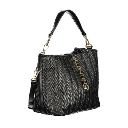 Mario Valentino Black Polyethylene Handbag