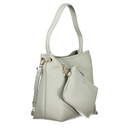 Mario Valentino Gray Polyethylene Handbag