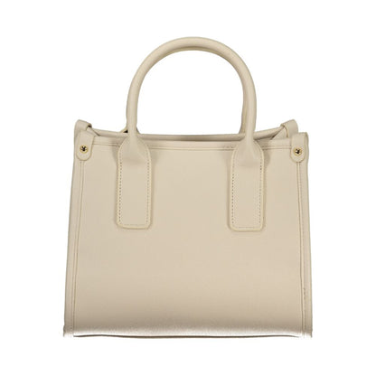 Mario Valentino Beige Polyethylene Handbag