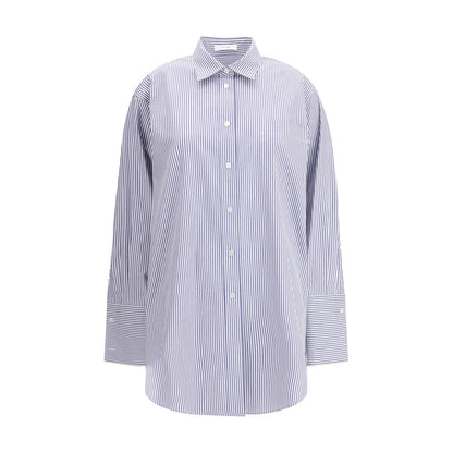 The Row Blue Cotton Dress Shirt