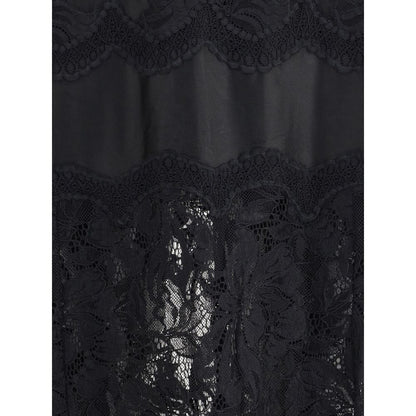 Rabanne Black Polyamide Long Dress
