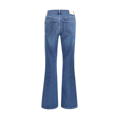 Citizens of Humanity Blue Cotton Flared Jeans