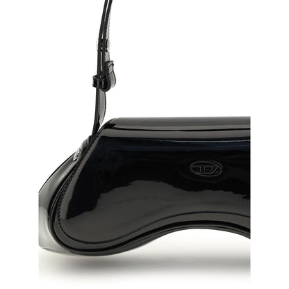 Diesel Black Polyethylene Shoulder Bag