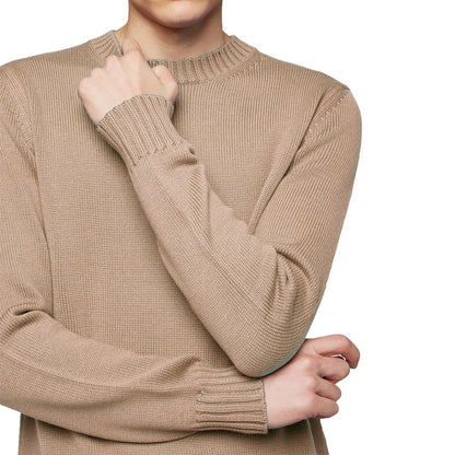 Alpha Studio Brown Cashmere Sweater
