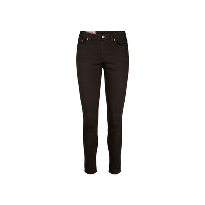 Acne Studios Black Cotton Skinny Jeans