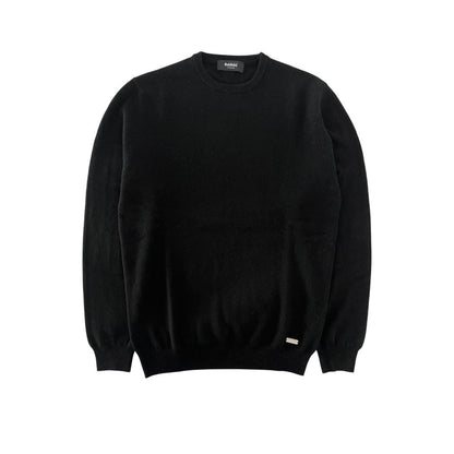 Baldinini Trend Black Cashmere Men Sweater
