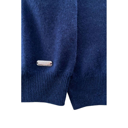 Baldinini Trend Blue Cashmere Sweater