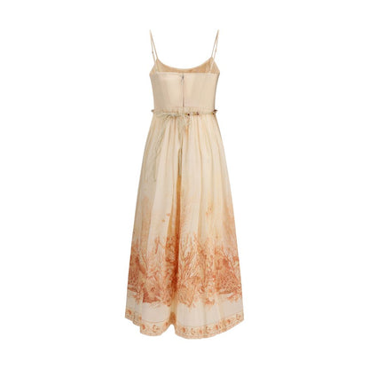 Zimmermann Multicolor Cotton Long Dress