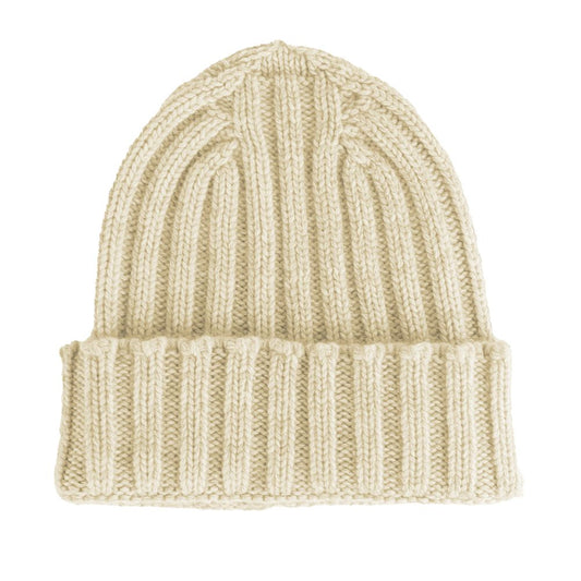 Made in Italy Beige Cashmere Hat