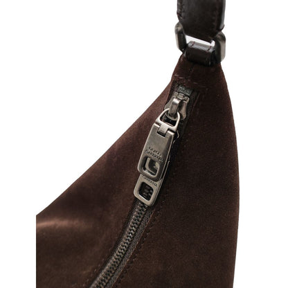 Dolce & Gabbana Brown Leather Shoulder Bag