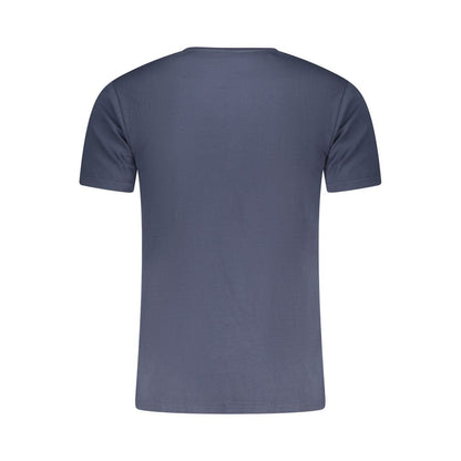 Aeronautica Militare Blu Cotton Men's T-Shirt