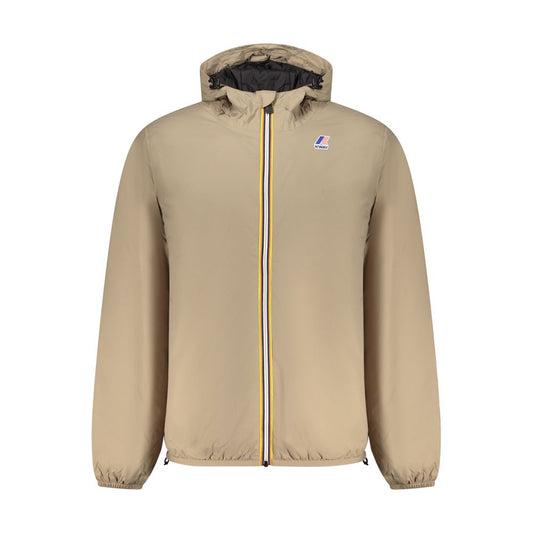 K-WAY Beige Polyamide Jackets & Coat