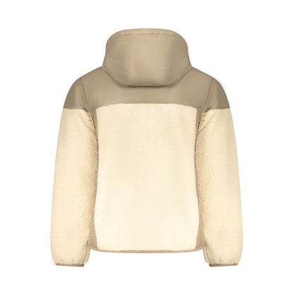K-WAY Beige Polyamide Men Jacket