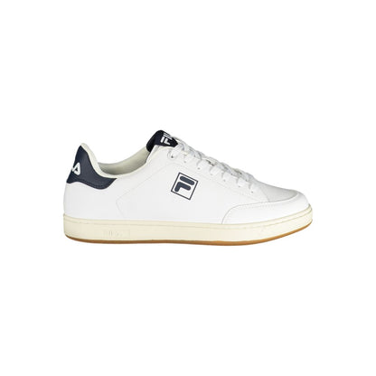Fila White Polyester Sneaker