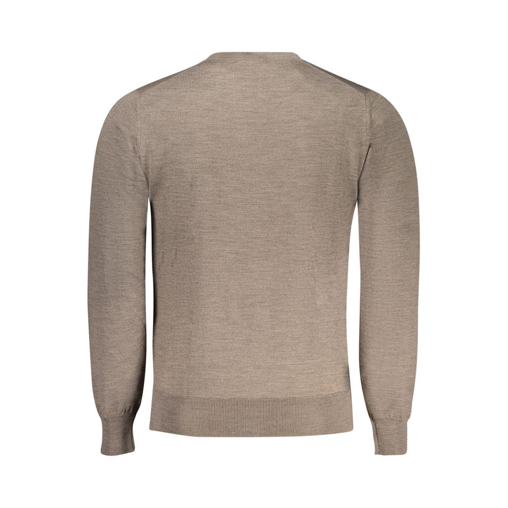 K-WAY Brown Wool Sweater