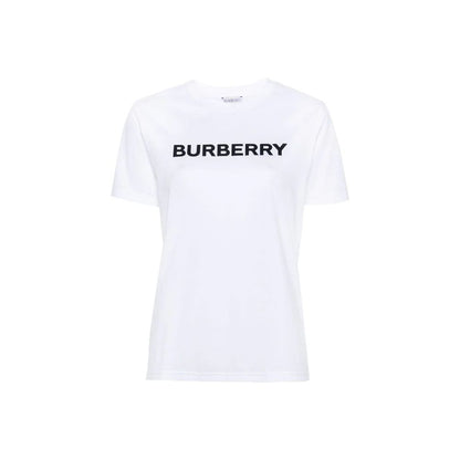 Burberry White Cotton T-Shirt
