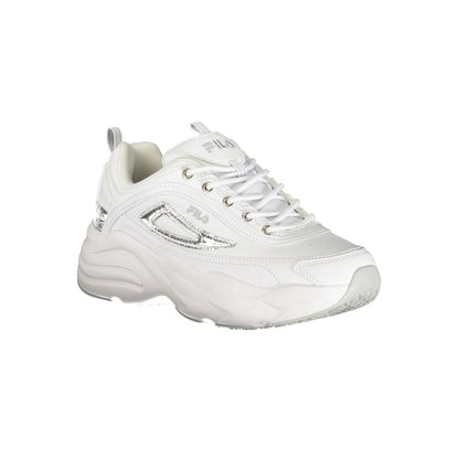 Fila White Polyester Sneaker
