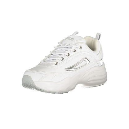 Fila White Polyester Sneaker