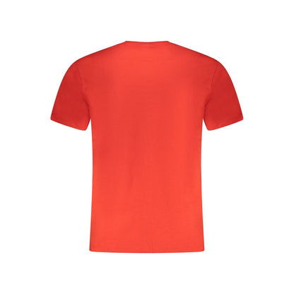 Calvin Klein Red Cotton T-Shirt