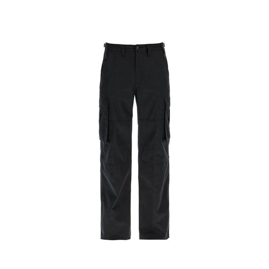 Celine Black Cotton Cargo Pants
