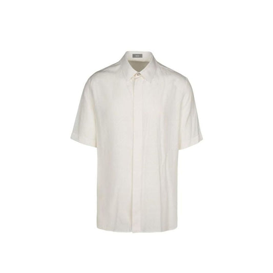 Dior White Lyocell Shortsleeve Shirt