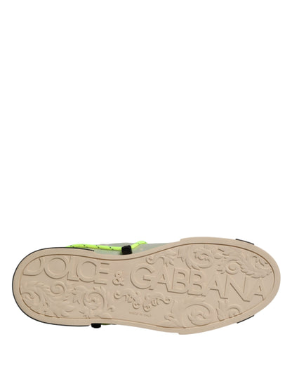 Dolce & Gabbana Multicolor Low Top Lace Up Men Sneakers Shoes