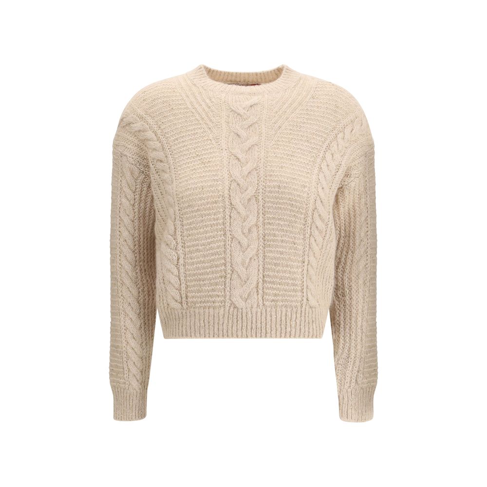 Max Mara Beige Polyamid-Sweatshirt