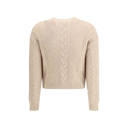 Max Mara Beige Polyamid-Sweatshirt