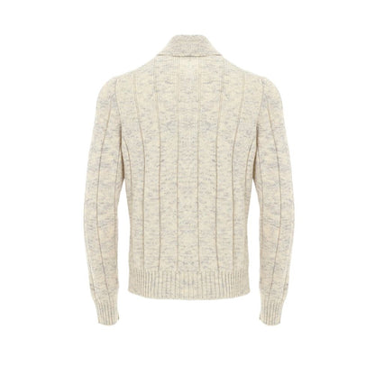 Gran Sasso Gray Wool Cardigan