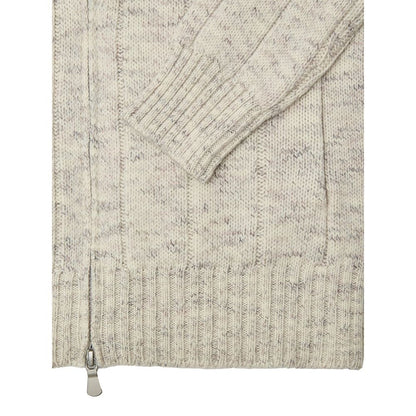 Gran Sasso Gray Wool Cardigan