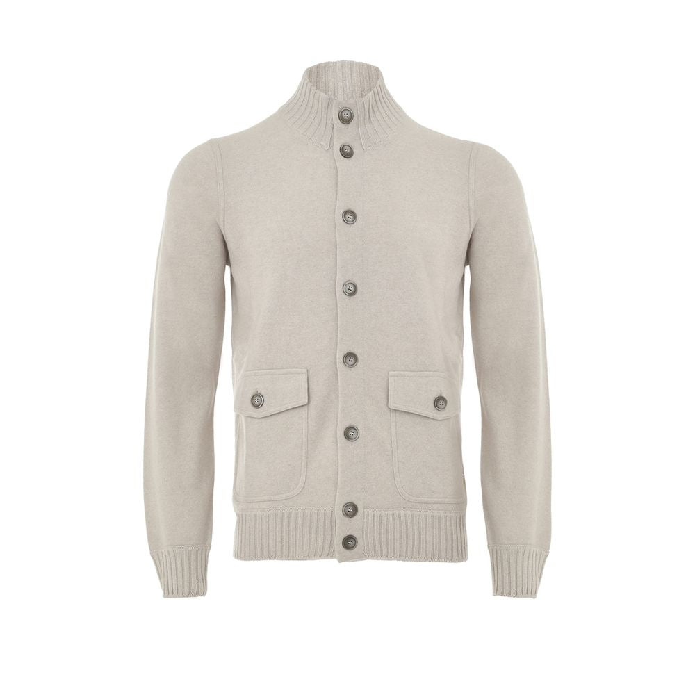 Gran Sasso Beige Cashmere Cardigan