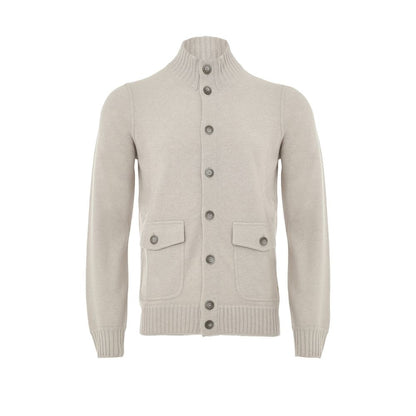 Gran Sasso Beige Cashmere Cardigan