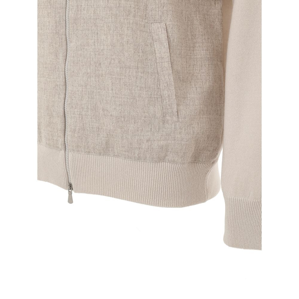 Gran Sasso Beige Wolljacken und -mantel